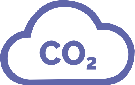 The company's carbon footprint
